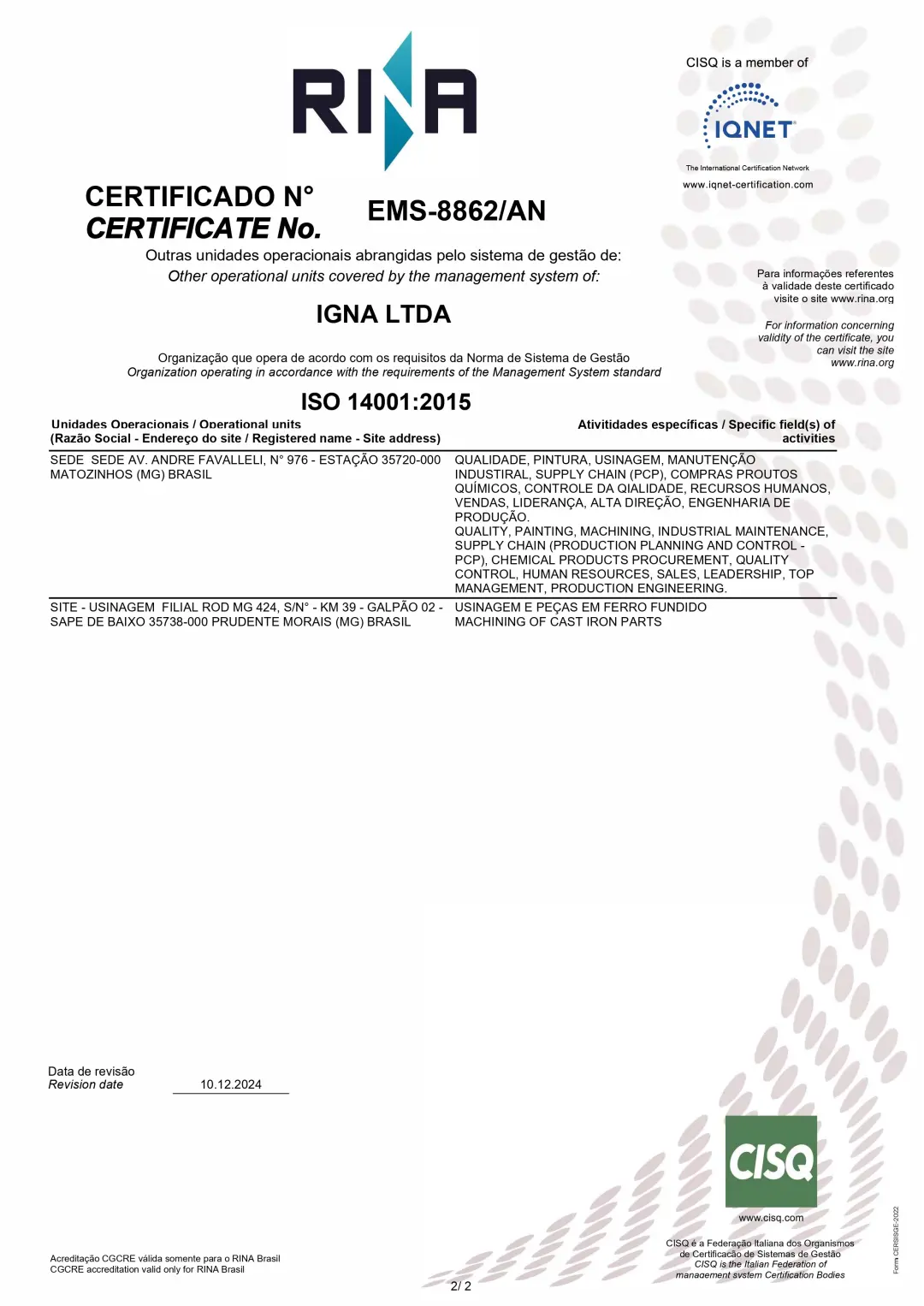 ISO 14001