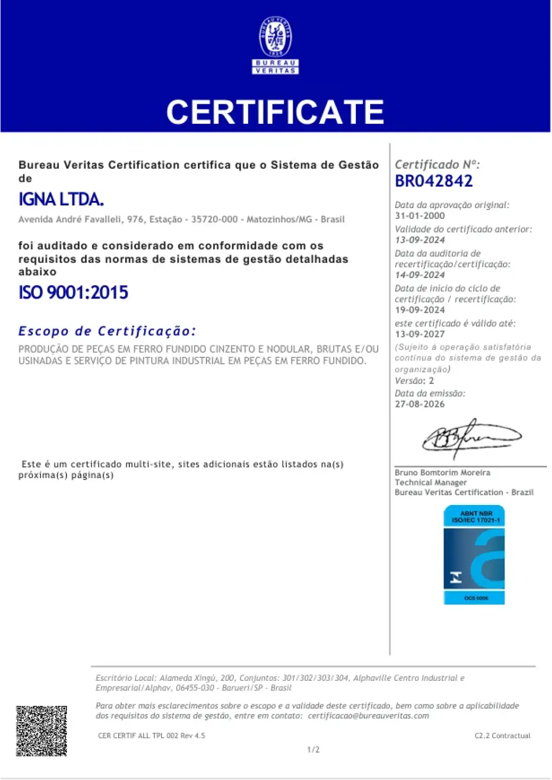 ISO 9001:2015