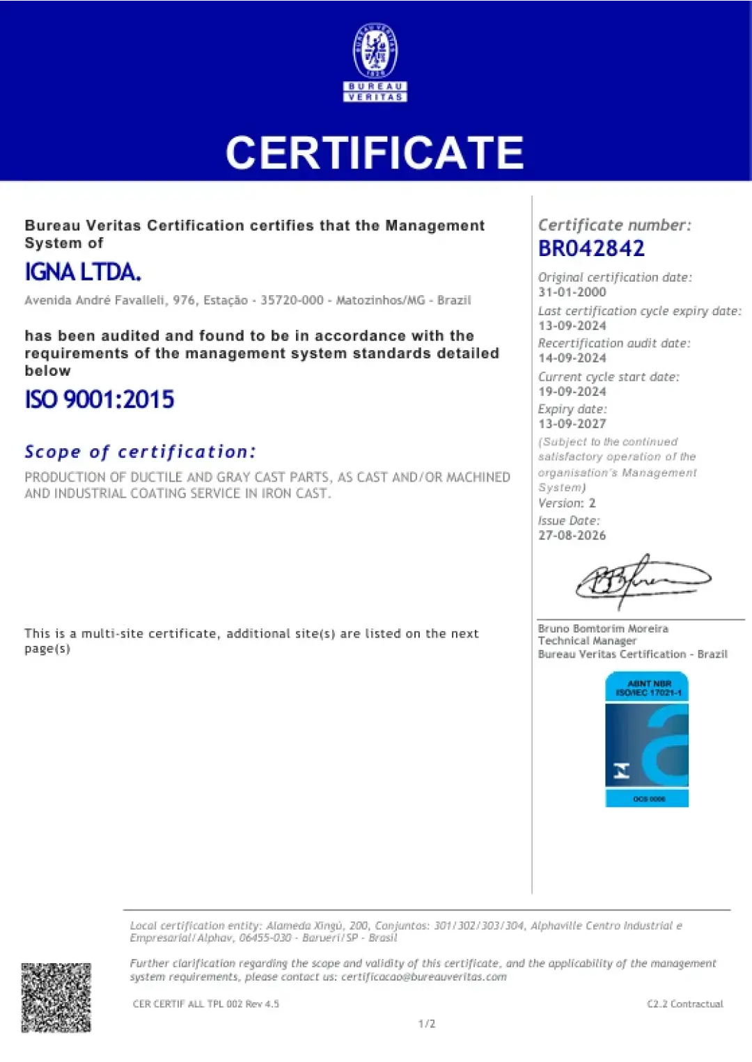 ISO 9001:2015